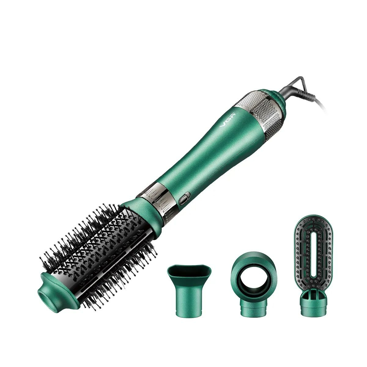 سشوار برس دار چرخشی وی جی آر مدل V-493 - این سشوار مدل V-493 با قابلیت‌های متنوع و عملکرد مناسب، می‌تواند به خوبی موها را خشک و صاف کند. کاربران از سبک بودن و راحتی کار با آن و کارایی خوب و کم صدای آن اشاره کرده‌اند. همچنین، وجود سری‌های مختلف موجب افزایش کارایی این دستگاه شده و برخی از کاربران از آن در سفر بهره‌برداری کرده‌اند. با این حال ...