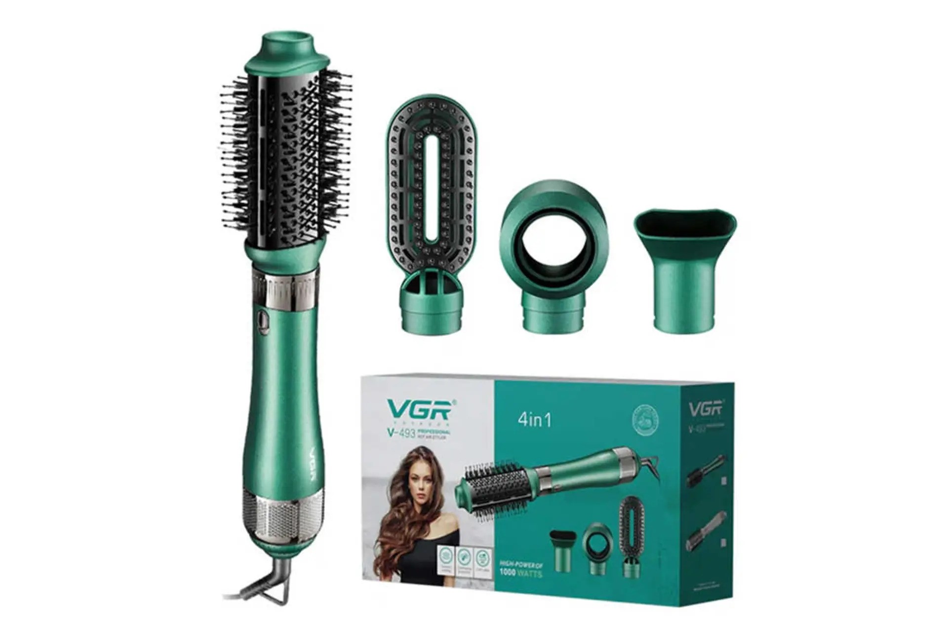 سشوار برس دار چرخشی وی جی آر مدل V-493-این سشوار مدل V-493 با قابلیت‌های متنوع و عملکرد مناسب، می‌تواند به خوبی موها را خشک و صاف کند. کاربران از سبک بودن و راحتی کار با آن و کارایی خوب و کم صدای آن اشاره کرده‌اند. همچنین، وجود سری‌های مختلف موجب افزایش کارایی این دستگاه شده و برخی از کاربران از آن  ...
