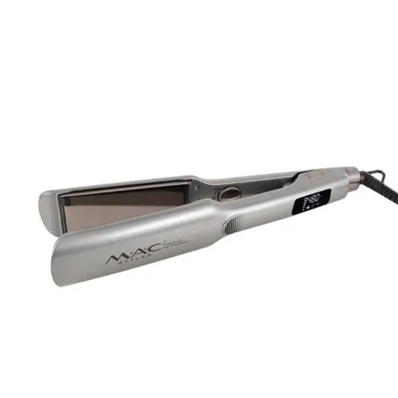 اتو مو مک استایلر مدل MC-5580-اتو مو مک استایلر مدل MC-5580 یکی از محبوبترین دستگاها برای اتوی مو در بین کاربران میباشد . طراحی ارگونومیک این دستگاه کار کردن با آن را برای شما نیز آسان میکند . اتو مو مک استایلر مدل MC-5580 طول سیم 2.4 متری این دستگاه به شما آزادی عمل بیشتری می‌دهد و از محدودیت‌های ف ...